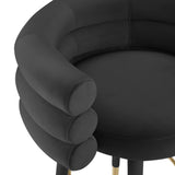 Betty Performance Velvet Stool