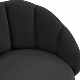 Myla Performance Velvet Swivel Stool