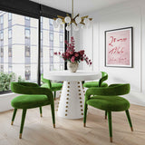 Lucia Performance Velvet Dining Chair