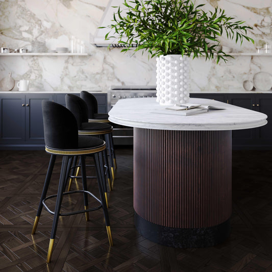 Harley Velvet Stool