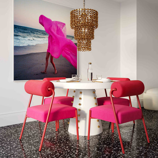 Jolene Performance Velvet Dining Chair - Set of 2