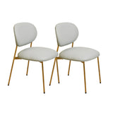 McKenzie Performance Vegan Leather Stackable Dining Chair - Set of 2