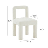 Hazel Performance Boucle Dining Chair