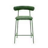 Liliana Performance Velvet Stool