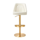 Maven Performance Vegan Leather Adjustable Swivel Stool