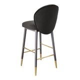 Hailey Performance Velvet Stool
