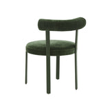 Margaret Performance Chenille Bolster Back Dining Chair