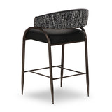 Tatum 2-Tone Performance Vegan Leather Counter Stool