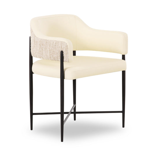 Sezanne 2-Tone Performance Vegan Leather Dining Chair