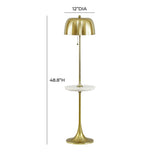 Sienna Gold Floor Lamp