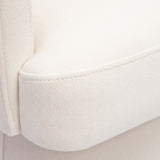 Kristen Upcycled Contract-Grade Chenille Rolling Desk Chair
