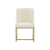 Lisa Pleated Performance Velvet Dining Chair by Inspire Me! Home Decor