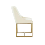 Lisa Pleated Performance Velvet Dining Chair by Inspire Me! Home Decor