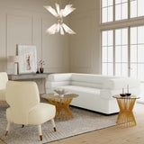 Elsa 98" Performance Fabric Sofa by Inspire Me! Home Decor
