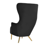 Julia Performance Velvet Wingback Accent Chair by Inspire Me! Home Decor