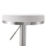 Fano Performance Vegan Leather Adjustable Barstool