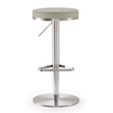 Fano Performance Vegan Leather Adjustable Barstool