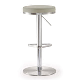 Fano Performance Vegan Leather Adjustable Barstool