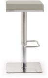 Bari Performance Vegan Leather Adjustable Stool