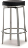 Pratt Performance Vegan Leather Swivel Counter Stool - Set of 2