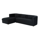 Callie 2-Piece Performance Velvet L-Shaped Sectional
