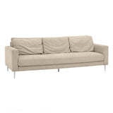 Vari 90" Textured Performance Velvet Lounge Sofa