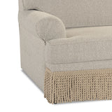 Yvette 3-Piece Warm Grey Performance Boucle L-Sectional