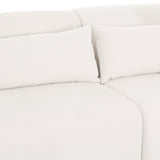 Tarra 3-Piece Cream Performance Chenille Modular Sectional
