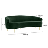 Baila 89" Performance Velvet Sofa
