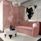 Cellia Velvet Loveseat