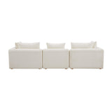 Hangover 112.5" Cream Performance Boucle Sofa