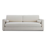 Ryan 91" Cream Upcycled Performance Linen Sleeper Sofa