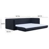 Ryan 91" Performance Boucle Sleeper Sofa