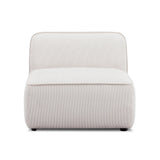 Travie Performance Corduroy Velvet Armless Chair