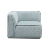 Travie Performance Corduroy Velvet Corner Chair