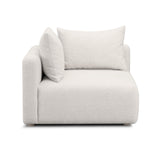 Hangover Contract-Grade Textured Fabric Modular Corner Chair