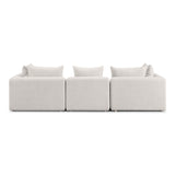Hangover 112.5" Textured Fabric Sofa