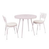 Erica Wrought Iron Outdoor Chair