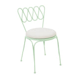 Erica Wrought Iron Outdoor Chair