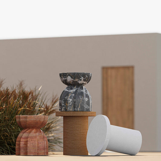 Turin Indoor/Outdoor Concrete Stool