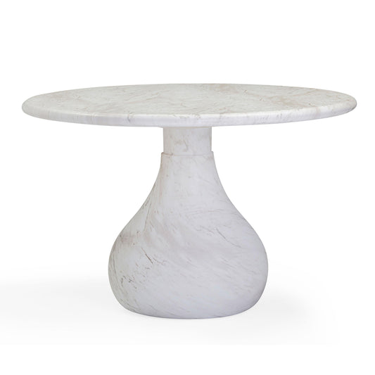Smooch 47" Concrete Indoor/Outdoor Round Dining Table