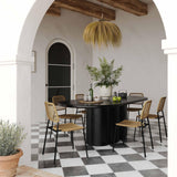 Lucy Dyed Cord Stackable Outdoor Dining Chair