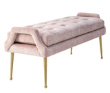 Eileen Velvet Bench