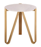 Aya Marble Side Table by Inspire Me! Home Decor