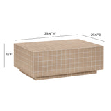 Mixie 39" Tile Indoor/Outdoor Coffee Table