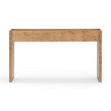 Brandyss 54" Burl Console Table