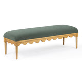 Oodle 56.5" Performance Vegan Mohair Bench
