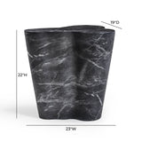 Slab Concrete Indoor/Outdoor Side Table (18"-22")