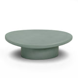 Jade Concrete Indoor/Outdoor Coffee Table (28"-34")