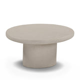 Jade Concrete Indoor/Outdoor Coffee Table (28"-34")